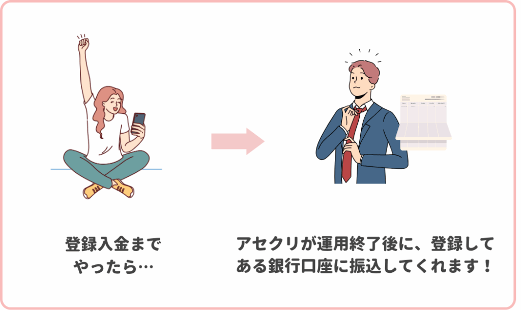 あとは待つだけ♪
