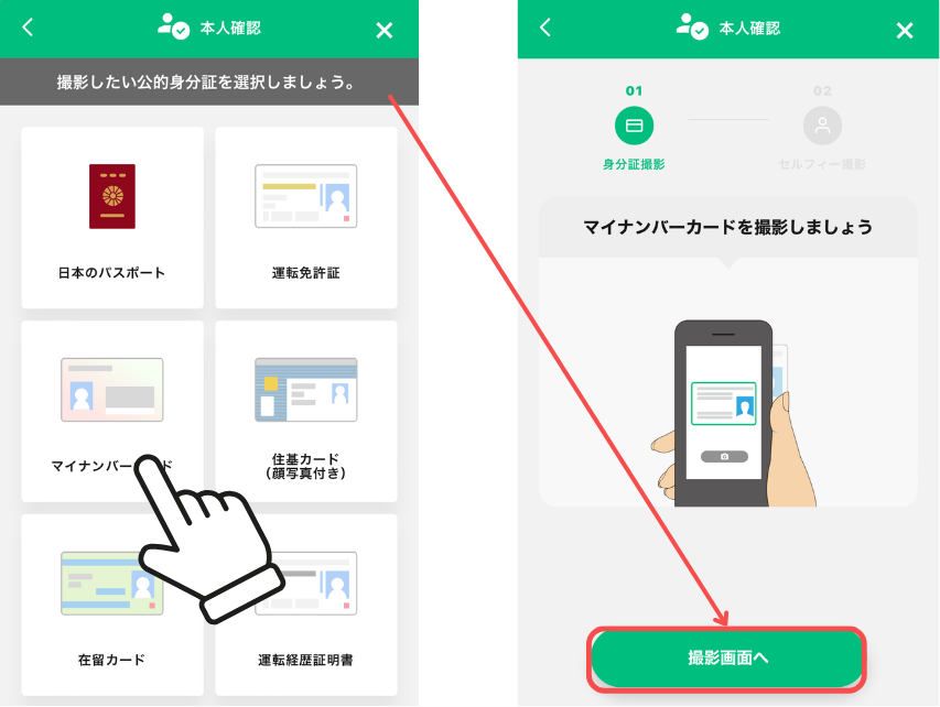 レベチー登録手順